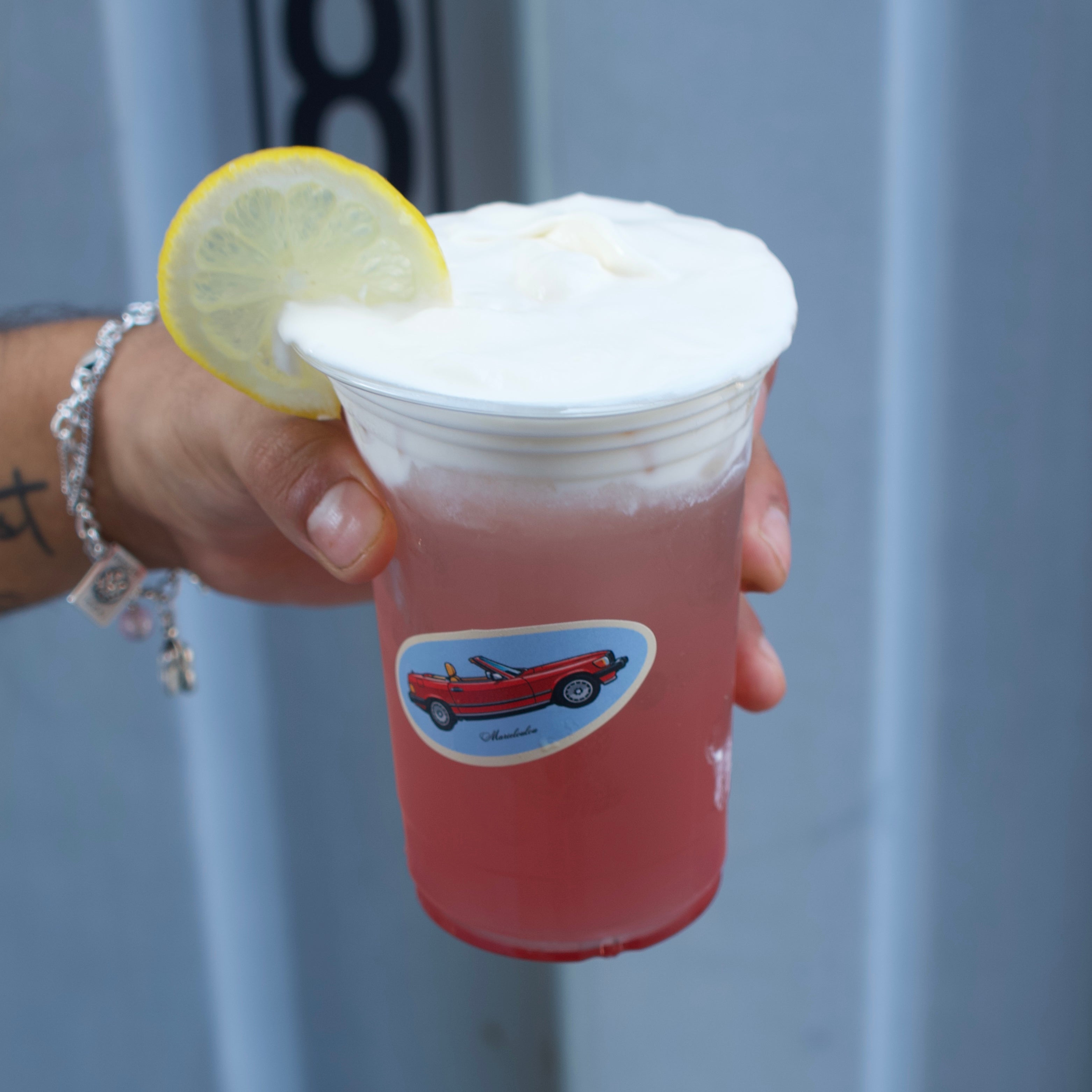 Raspberry Cloud Lemonade